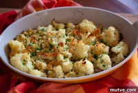 Cauliflower Polonaise: Lemon Butter and Crispy Breadcrumbs