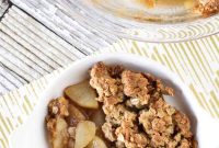 Chai-Spiced Pear Crisp: Vegan, Gluten-Free Holiday Dessert