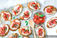 Smoked Kipper Cream Cheese Crostini Recipe