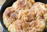 Warm Skillet Snickerdoodle Biscuits Recipe