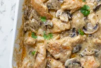 Gloria Chicken Casserole Recipe with Homemade Gravy