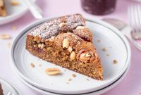 Peanut Butter and Jelly Layer Cake Recipe