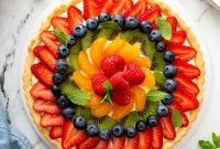 How to Make a Fresh Fruit Tart with Vanilla Custard