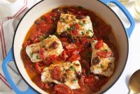 One-Pan Puttanesca Fish Recipe