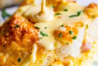 Cheesy Biscuit-Topped Breakfast Casserole Recipe