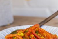 Indian Spiced Marinated Tomatoes Recipe with Cumin and Cilantro
