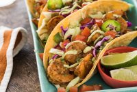 Baja Shrimp Tacos: Grilled or Stovetop