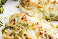 Sheet-Pan Pesto Chicken with Roasted Broccoli