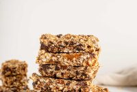Homemade Apricot Muesli Granola Bars