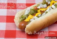 Celebrate National Hot Dog Day on July 23