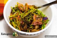 5-Minute Keto Bacon and Broccoli Crack Slaw