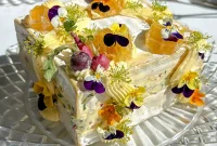 Baked Brie Cake with French Radish Butter Recipe