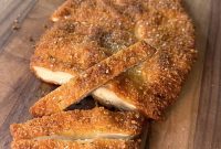 Crispy Breaded Chicken Cutlets with Lemon and Herbs