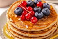 Fluffy High-Protein Pancakes Recipe
