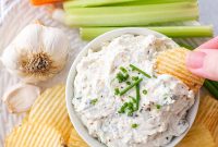 Creamy Homemade Garlic Dip Recipe