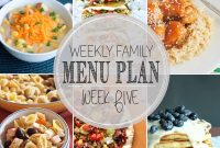 Family Meal Plan Week 5: 7 Dinner Ideas for Families