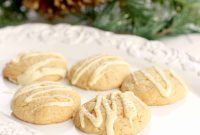 Chewy Eggnog Cookies Recipe with Rum and Nutmeg