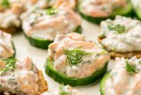 Poached Salmon Spread Recipe with Lemon and Dill