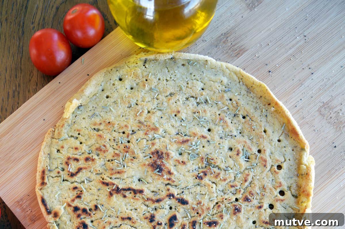 How to Start a Food Blog and Monetize It 3 Farinata with olive oil and tomatoes