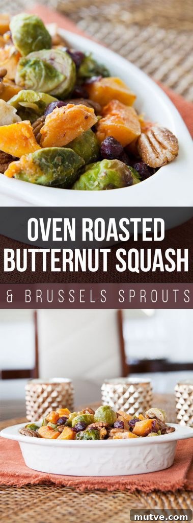 Sheet Pan Roasted Butternut Squash and Brussels Sprouts 5 Oven Roasted Butternut Squash and Brussels Sprouts