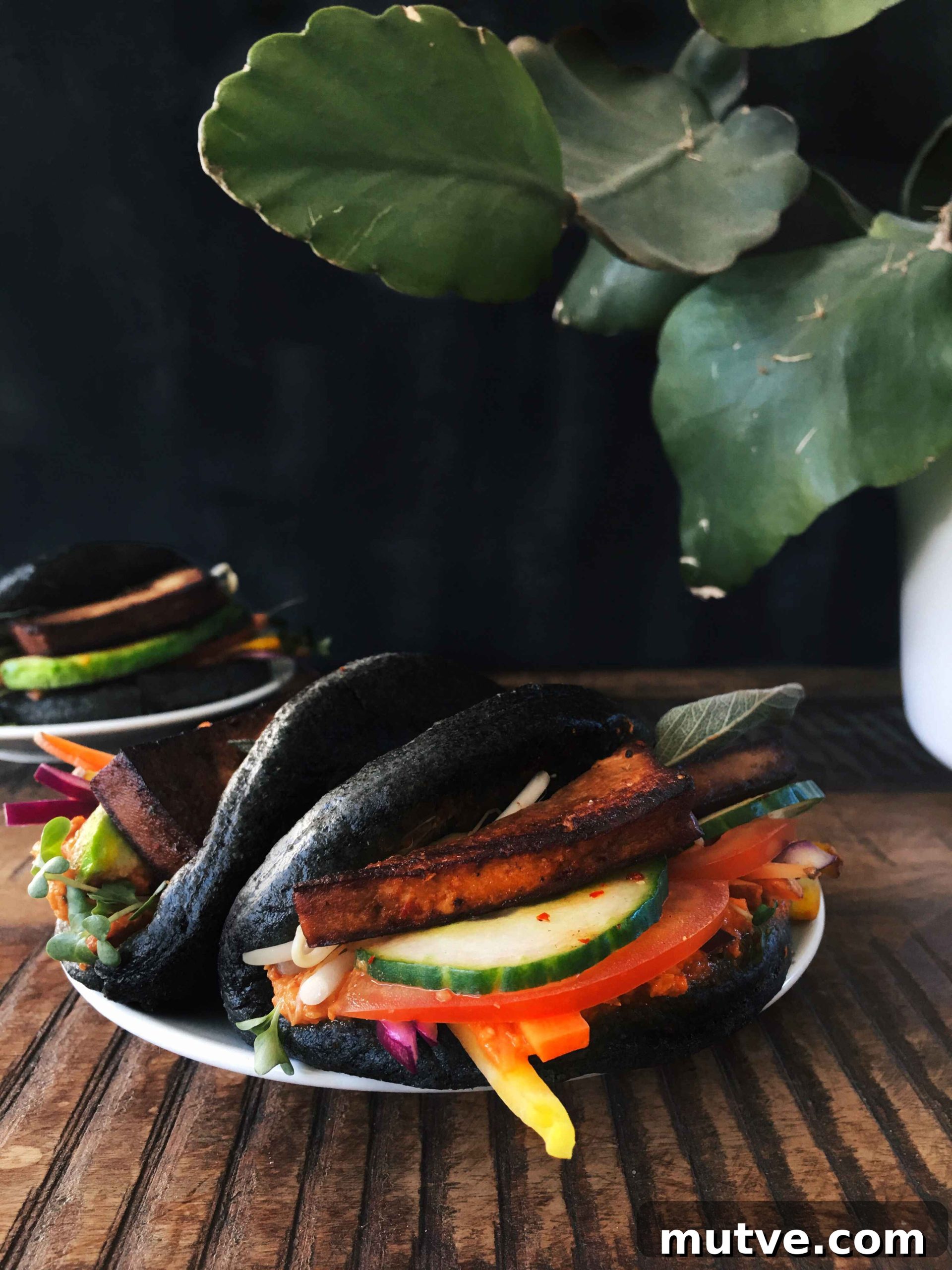 Shadow Bao for Halloween: Bao of the Month 3 Black Bao1