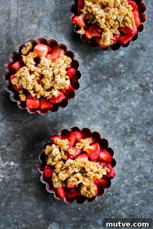 individual strawberry crisps