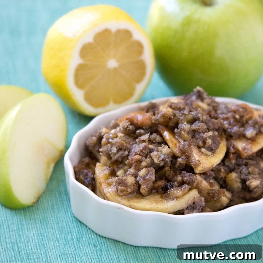 grain free apple crisp recipe