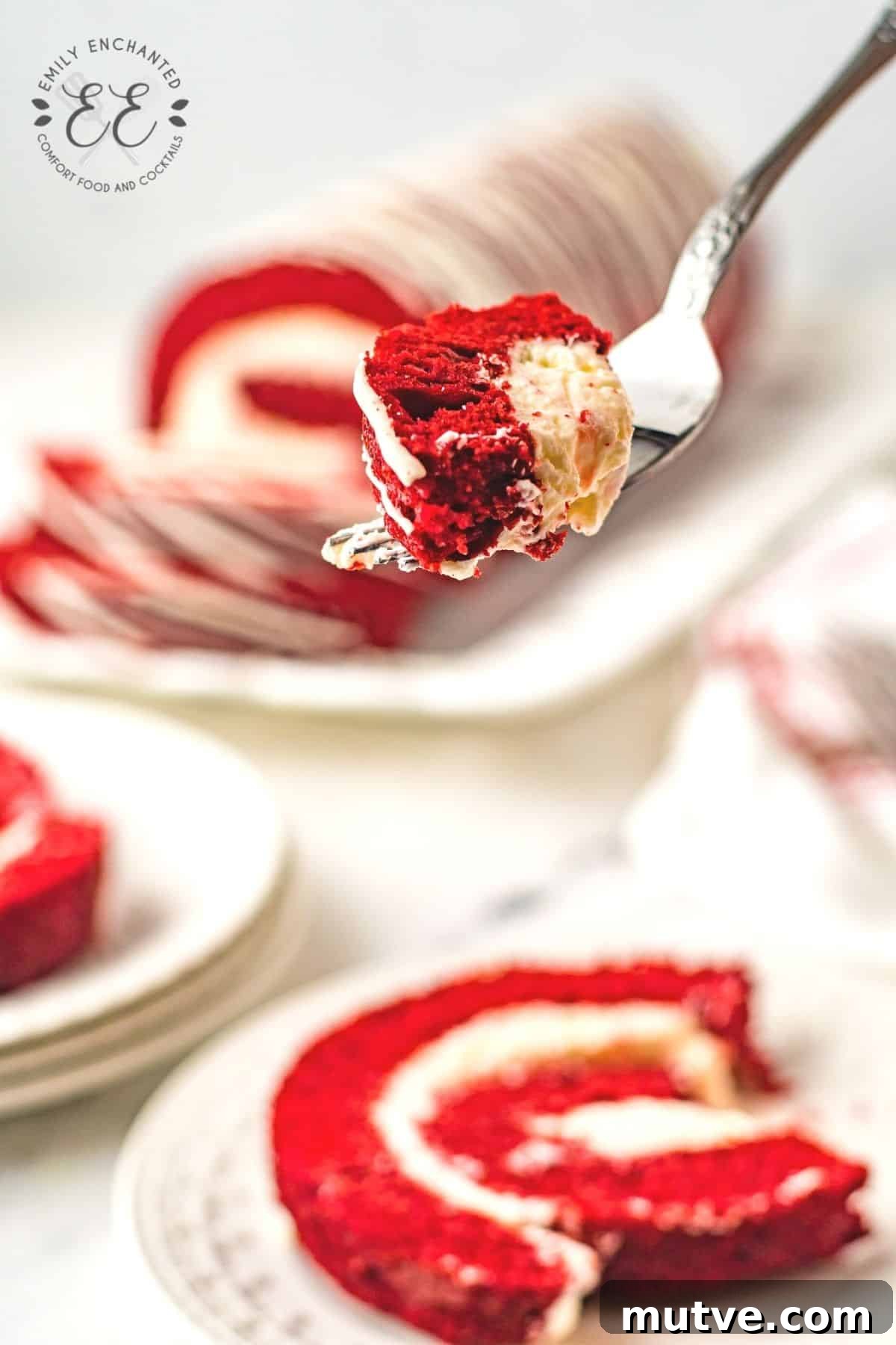 Red Cake Roll Red Cake Roll