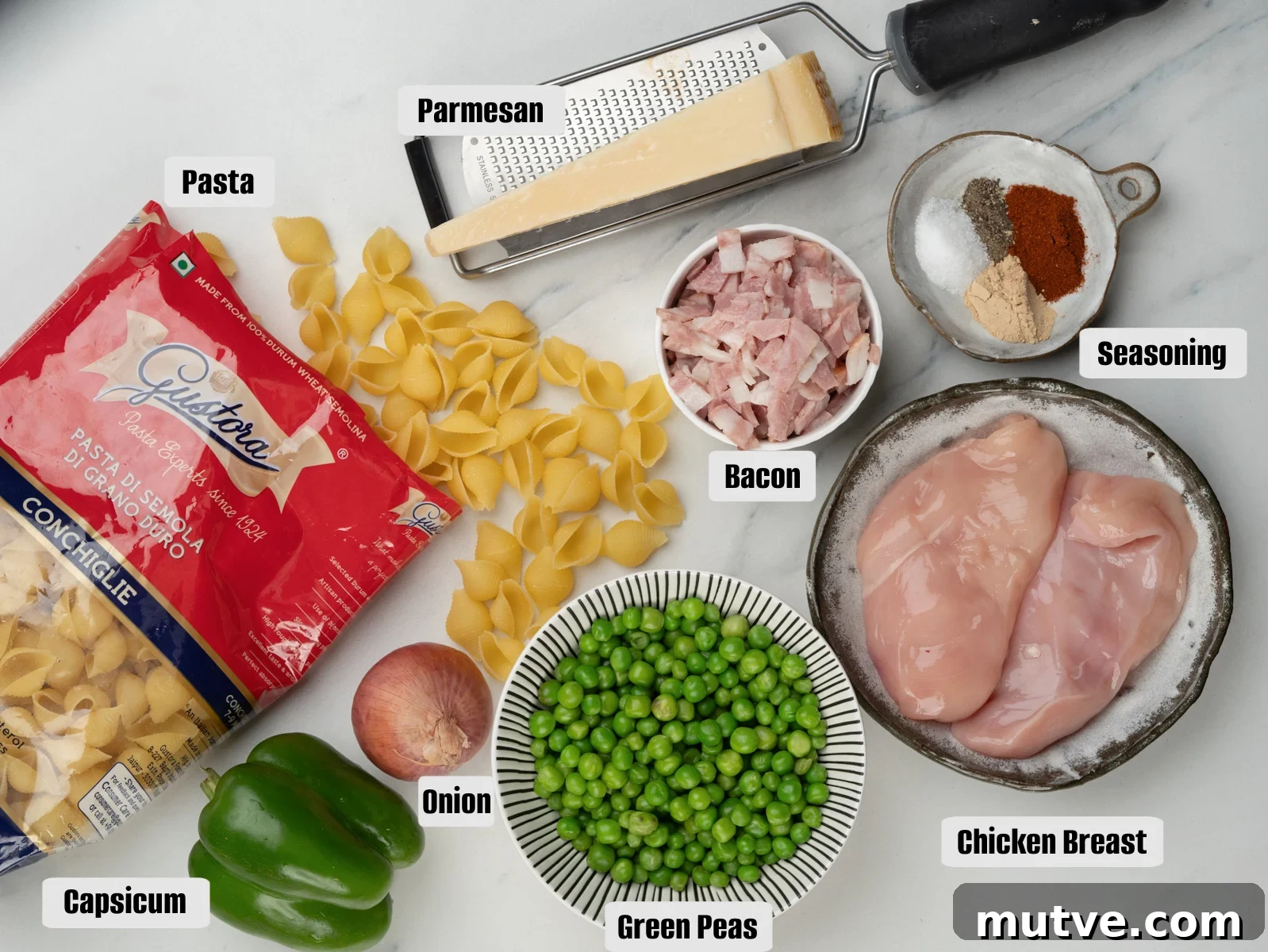 Creamy Chicken and Bacon Pasta Salad 4 Ingredients got Chicken Pasta Salad With Bacon