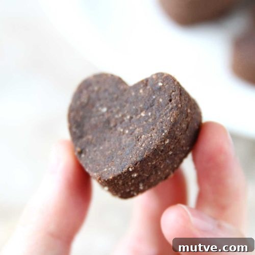 Over 10 Romantic Dessert Recipes for Valentine's Day 6 Protein Chocolate Hearts (4-Ingredient Energy Bites)
