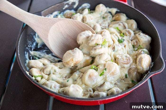 Creamy Garlic Parmesan Sautéed Mushrooms (Low-Carb) 2 Low Carb Creamy Parmesan Garlic Sautéed Mushrooms