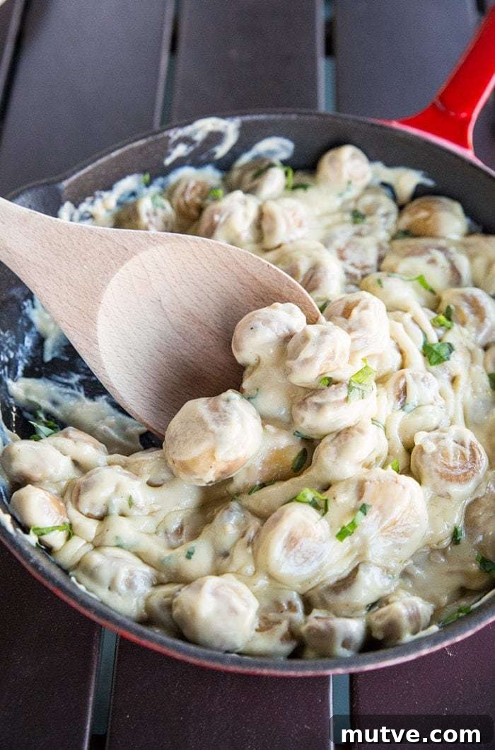 Creamy Garlic Parmesan Sautéed Mushrooms (Low-Carb) 3 Look at How Creamy and Amazing these Mushrooms Look!