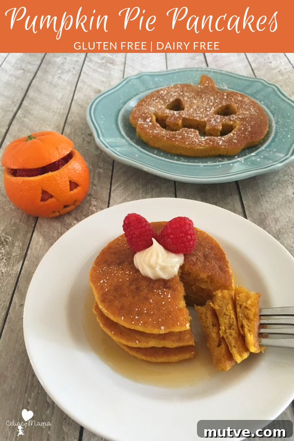 gluten free pumpkin pie pancakes