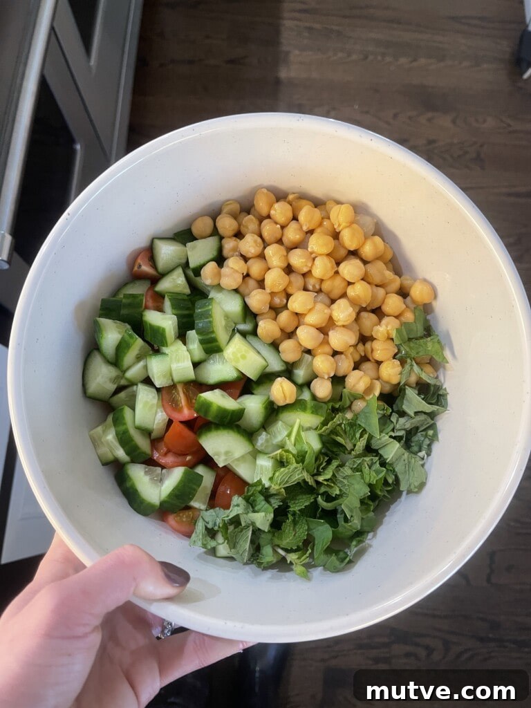chickpea salad