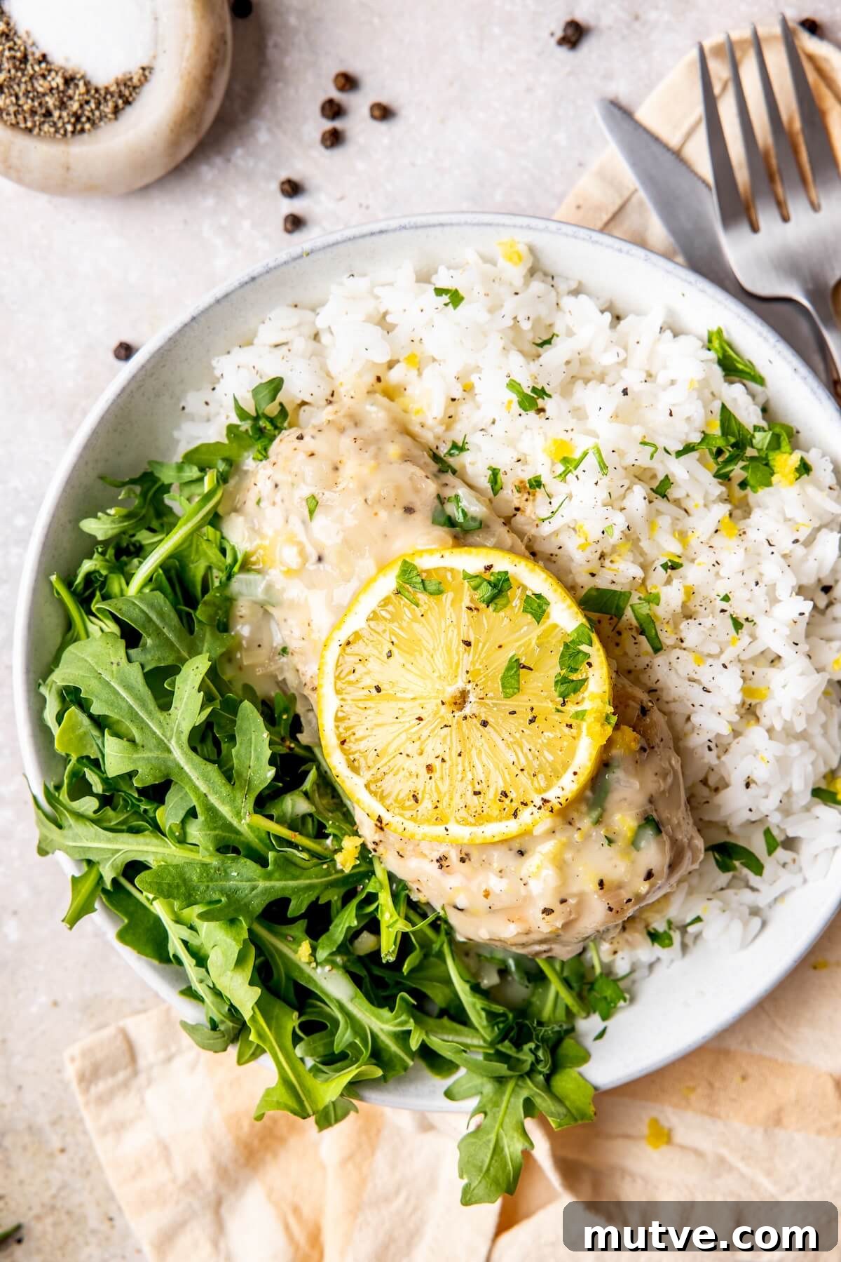 Dairy Free Creamy Lemon Pepper Chicken Recipe 3 Dairy Free Creamy Lemon Pepper Chicken - Olivia Adriance