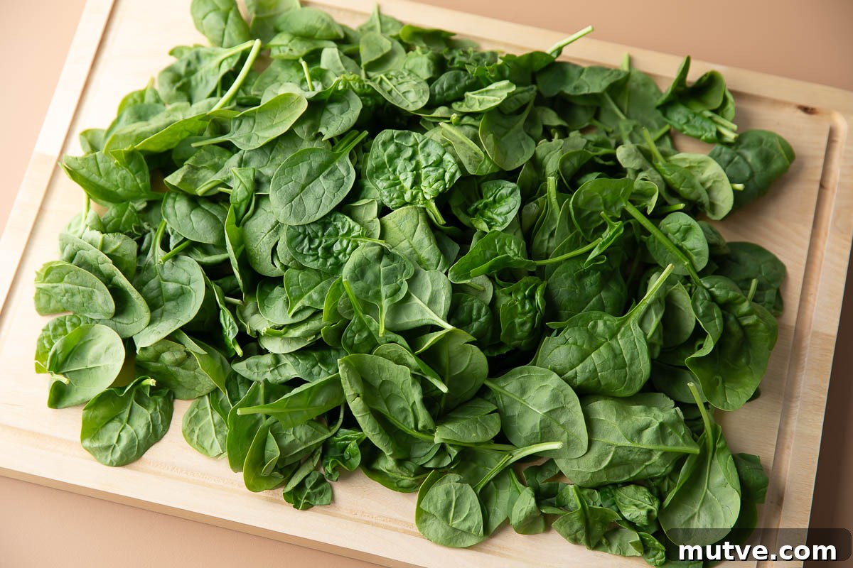 fresh spinach