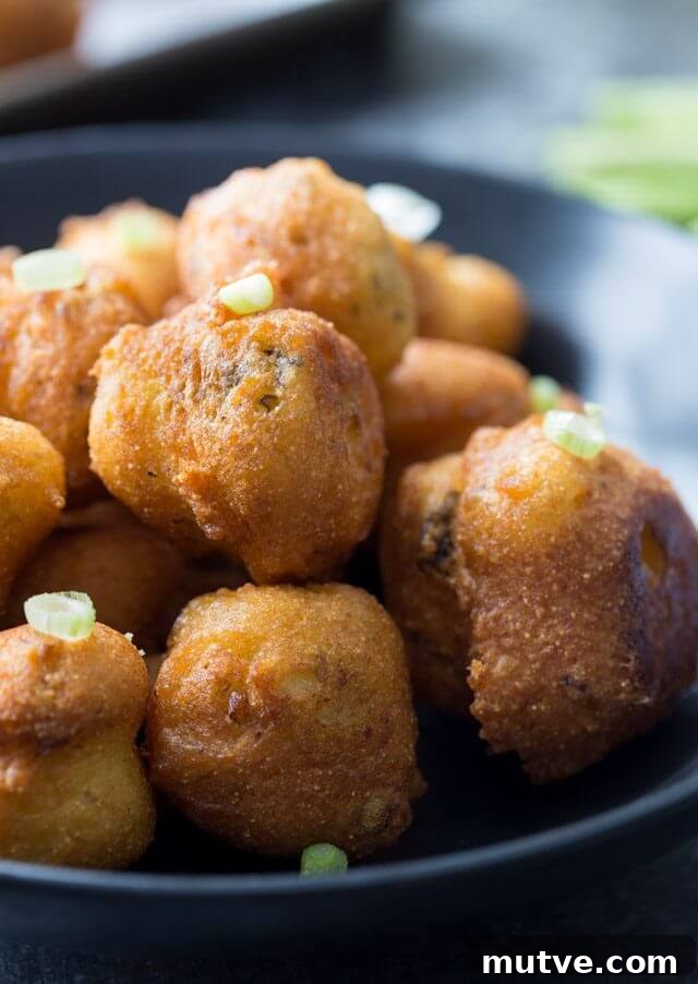 Crispy Hatch Chile Hush Puppies Recipe 4 Hatch Chile Hush Puppies