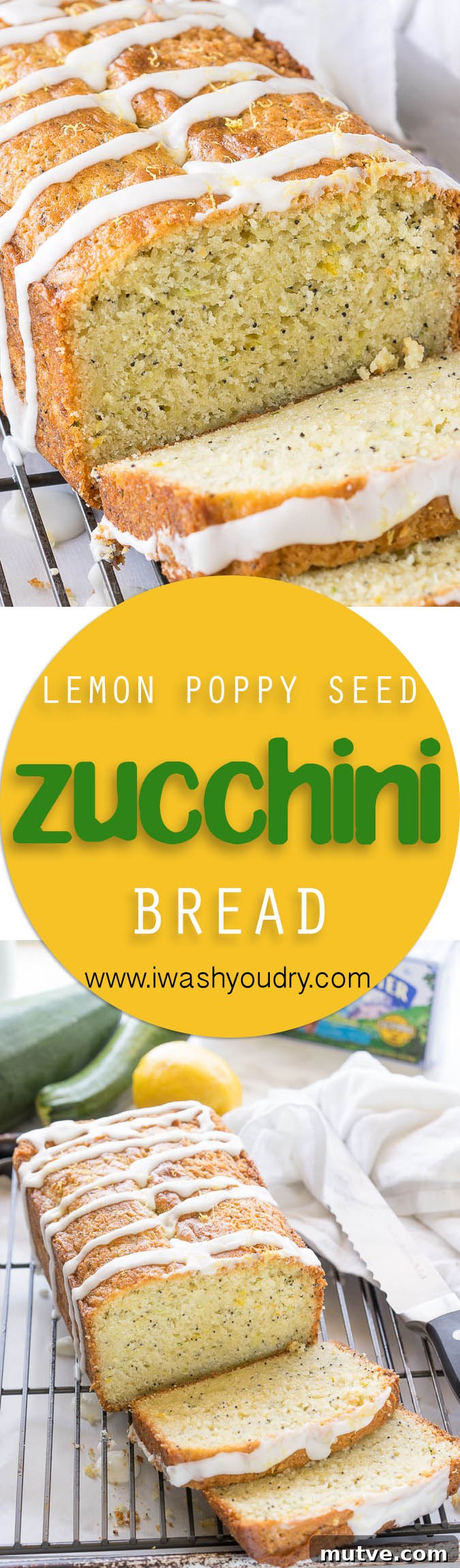 I've already made this Lemon Poppy Seed Zucchini Bread recipe 5 times! It's so good!