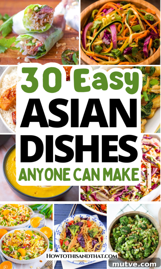 30 Asian Recipes to Make at Home 2 Roundup Image for Easy Asian Dishes Anyone can make