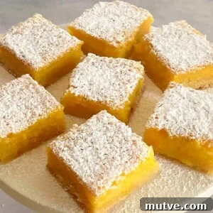 Tangy Passion Fruit Bars Recipe with Shortbread Crust 9 passion fruit bars with powdered sugar