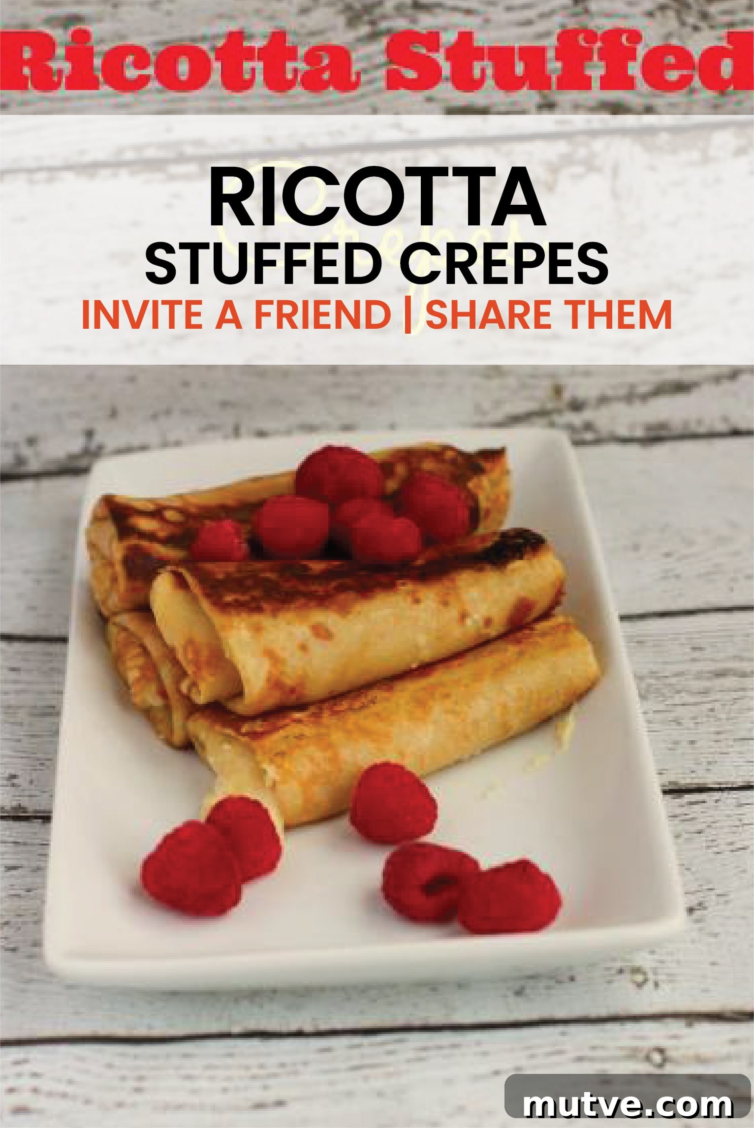 Ricotta Stuffed Crepes - Girl and the Kitchen