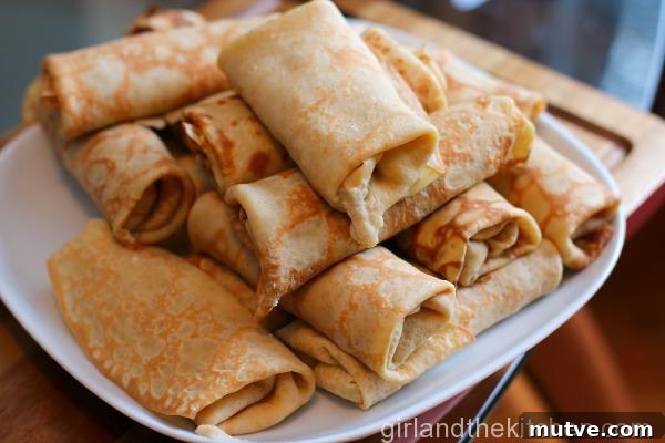 Cheese Blintzes - Ricotta Stuffed Crepes Cheese Blintzes - Ricotta Stuffed Crepes - Girl and the Kitchen