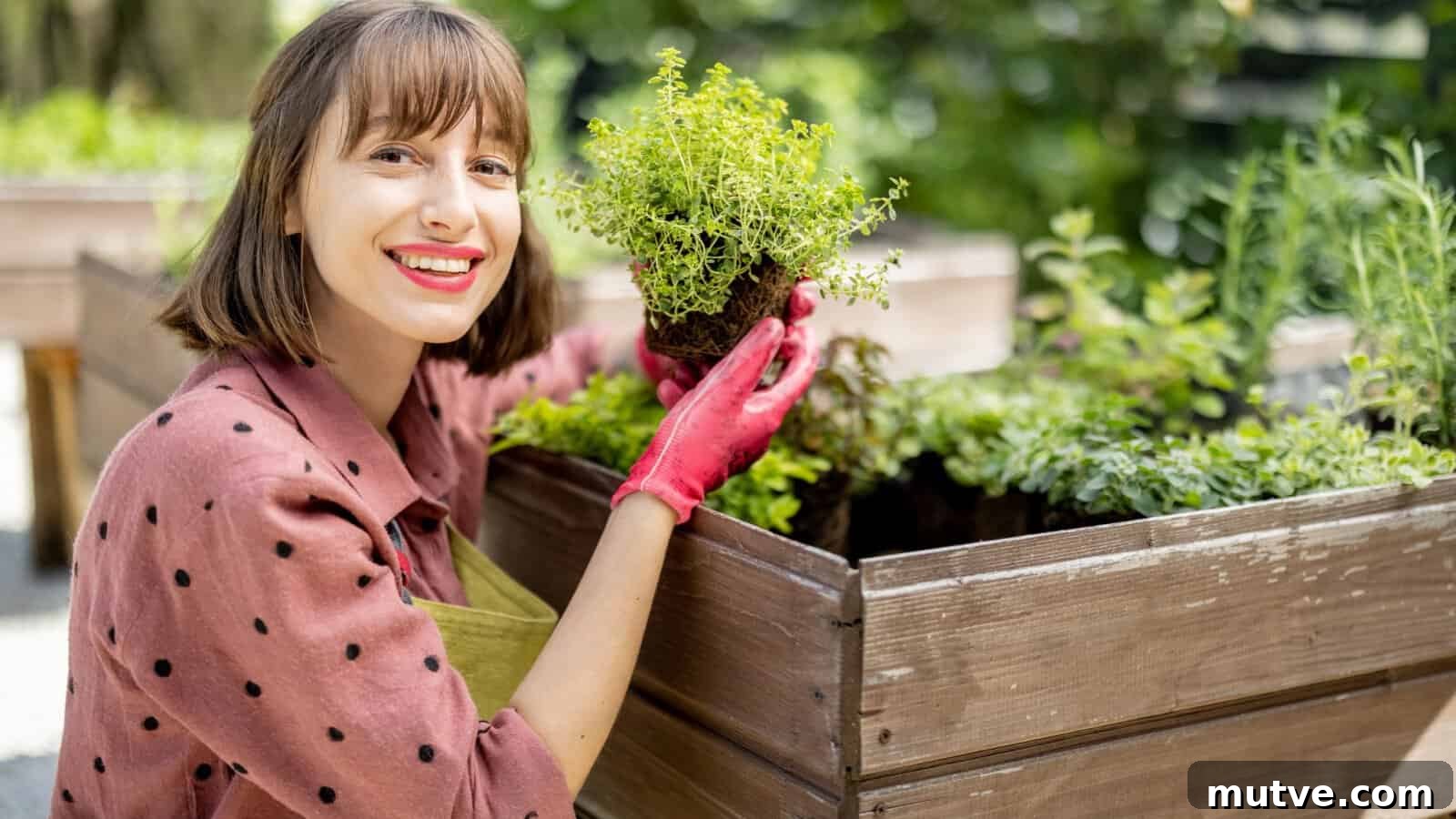gardening herbs in small spaces