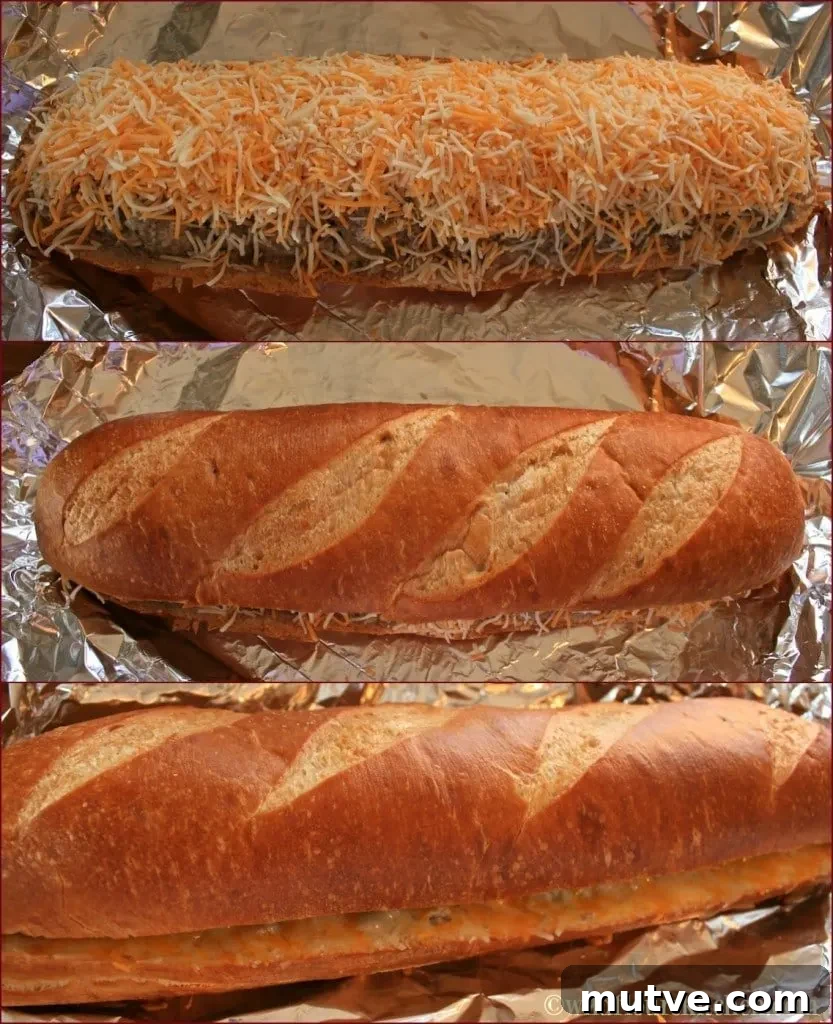 beef french bread assembly