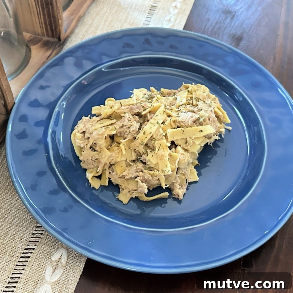 crock pot chicken and noodles