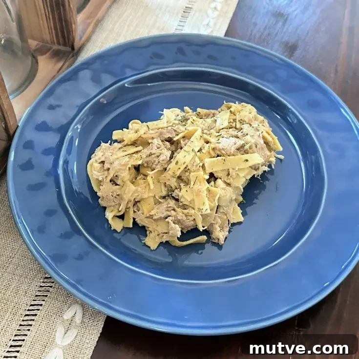 crock pot chicken and noodles