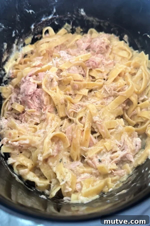crock pot chicken and noodles