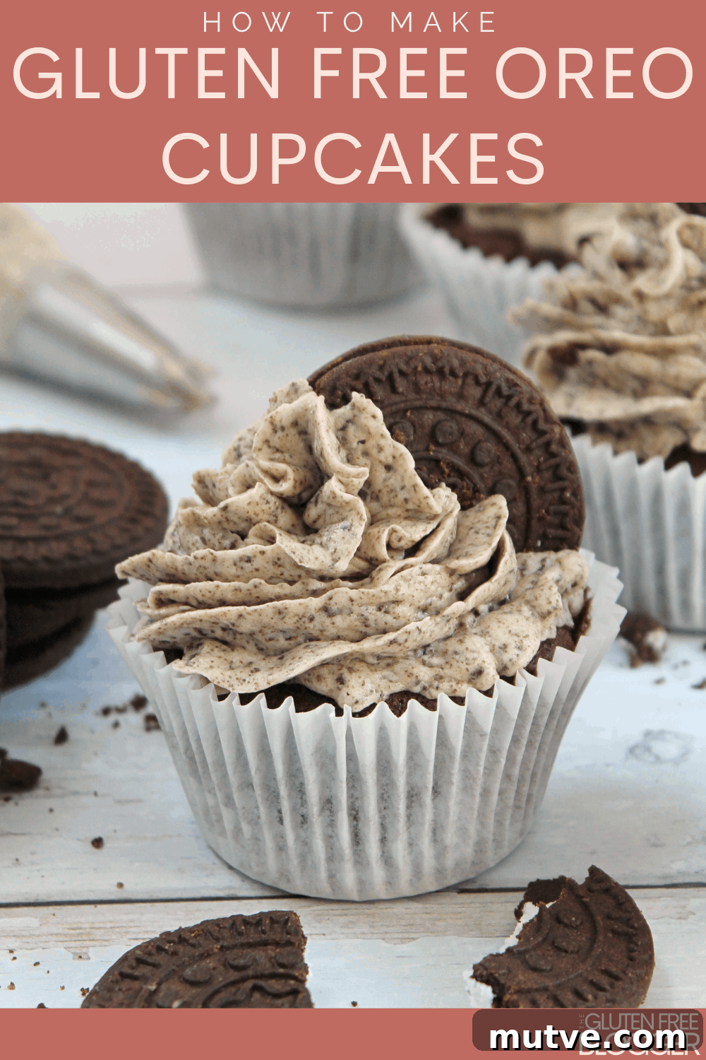 Gluten-Free Oreo Cupcakes Recipe 10 GLUTEN FREE OREO CUPCAKES