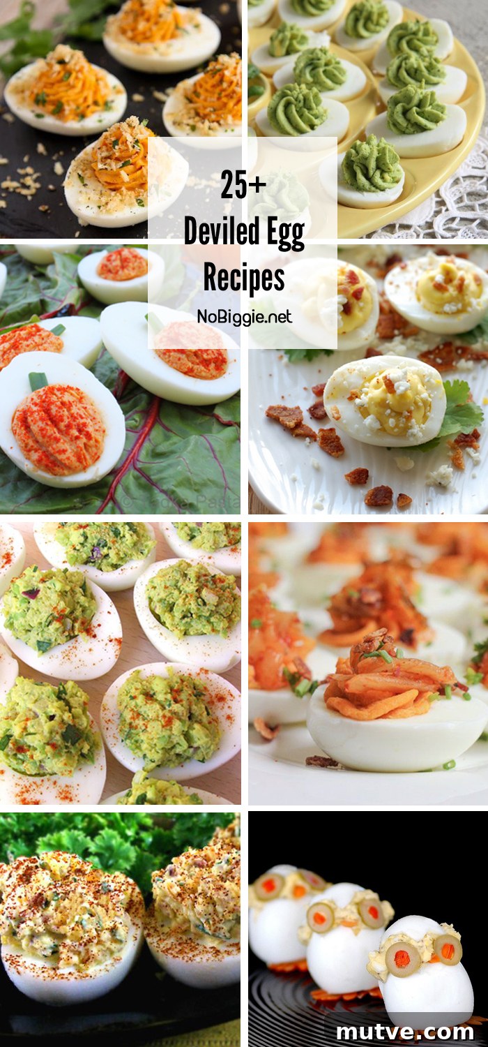 25+ Deviled Egg Recipes for Parties, Holidays and Potlucks 29 25+ deviled eggs recipes | NoBiggie.net