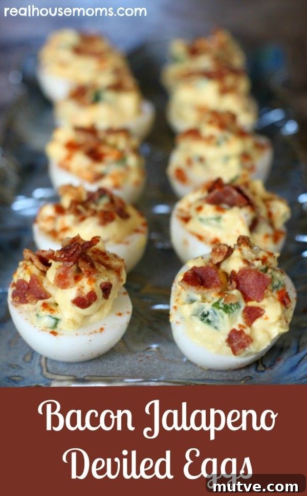 25+ Deviled Egg Recipes for Parties, Holidays and Potlucks 8 Bacon Jalapeno Deviled Eggs | 25+ Deviled Egg Recipes